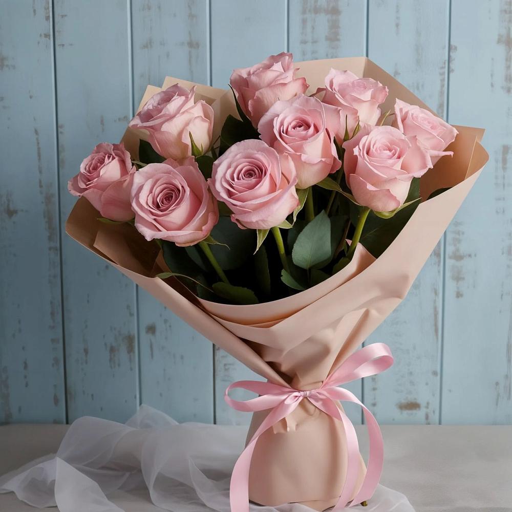 Букет цветов из: Розы в Марьяновке