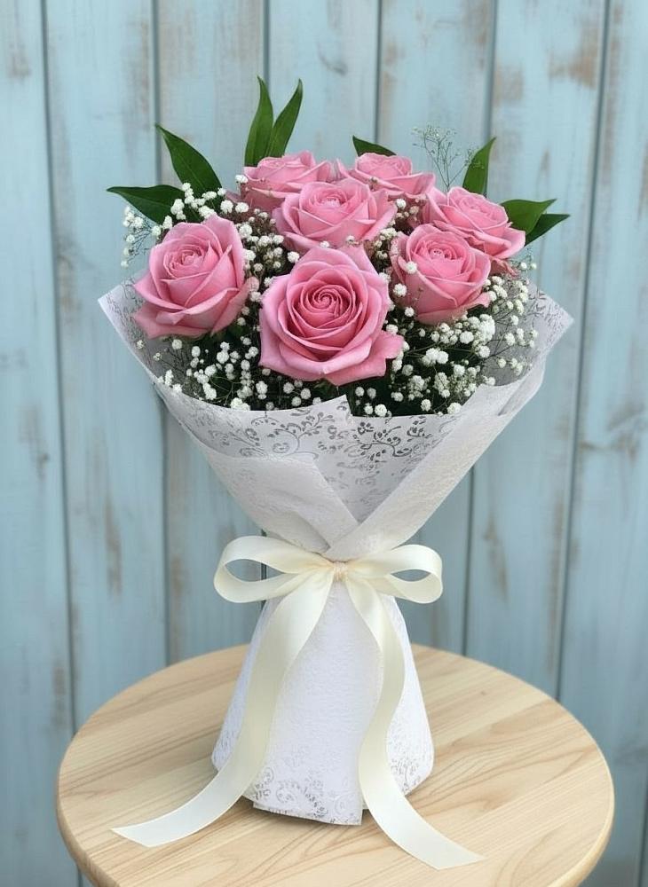 Букет цветов из: Розы в Марьяновке