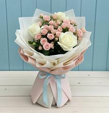 Букет цветов из:  Розы в Марьяновке