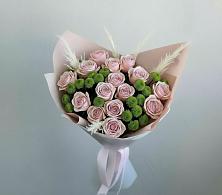 Букет цветов из:  Розы и Хризантемы в Марьяновке