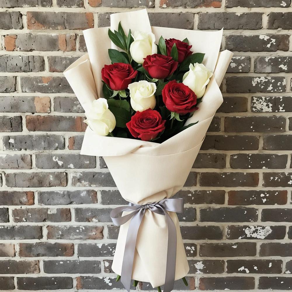 Букет цветов из: Розы в Марьяновке