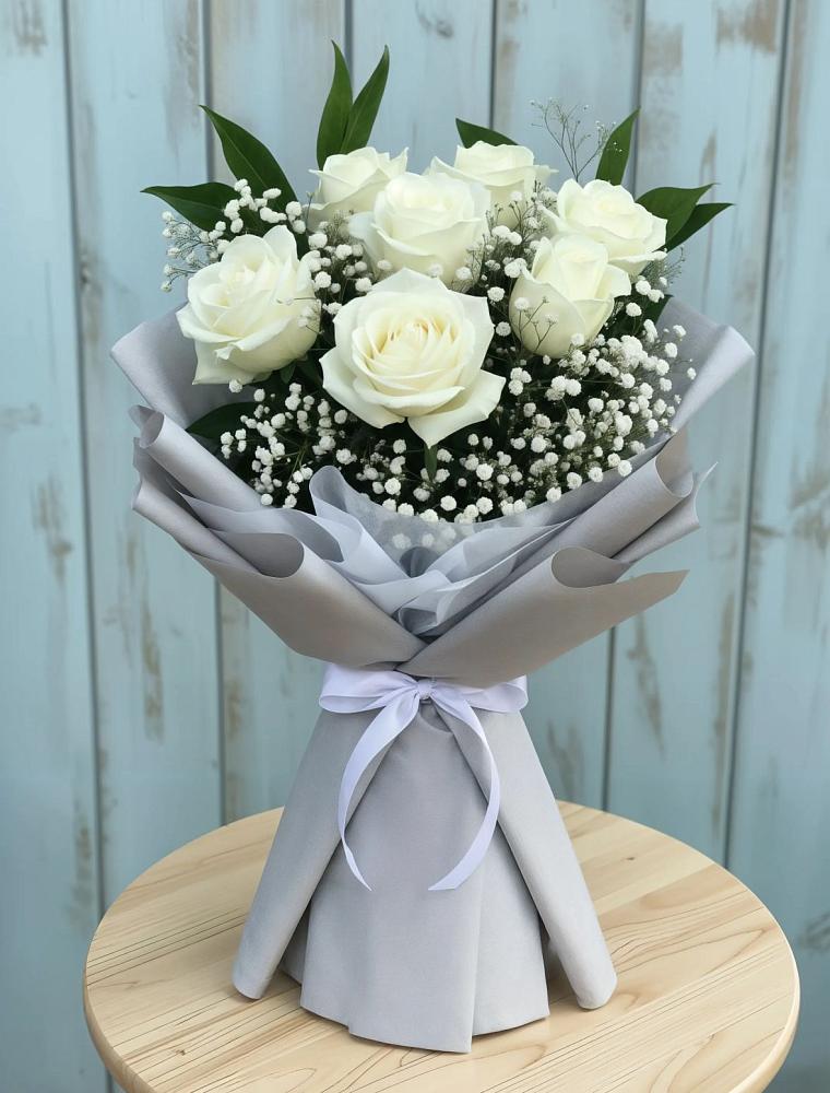 Букет цветов из: Розы в Марьяновке