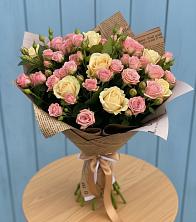 Букет цветов из:  Розы в Марьяновке